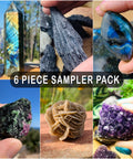 $5 Labradorite Crystal - 1 Day Only PROMO - 6-Piece Sampler Pack - wand