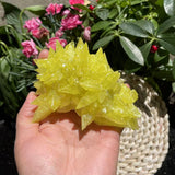 Natural Sulphur Crystal (310 grams)  (Item #1036)