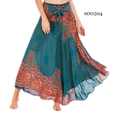 Boho Skirt 2-in-1 Halter Dress