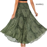 Boho Skirt 2-in-1 Halter Dress