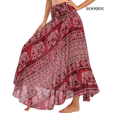 Boho Skirt 2-in-1 Halter Dress