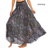 Boho Skirt 2-in-1 Halter Dress