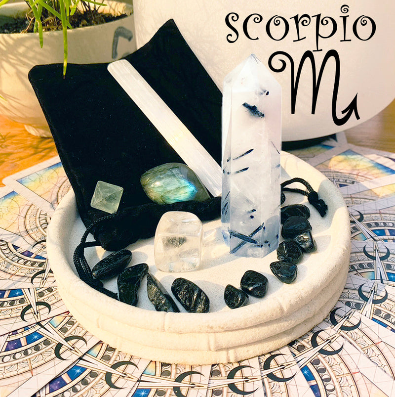 Black Friday Special - Scorpio Zodiac Crystal Bundle