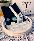 AAA Aries Zodiac Crystal Fusion Set With Pouch