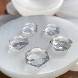 FREE GIVEAWAY! Clear Quartz Sacred Geometry Faceted Crystal (Just Pay Cost of Shipping)