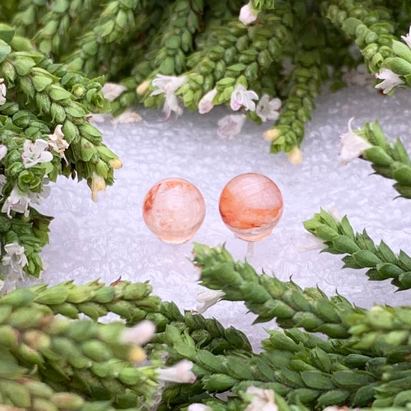 Pulsera de piedra de sangre africana Mala con bolsa de terciopelo