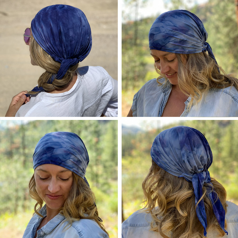 Super Soft Tie-Dye Head Wraps