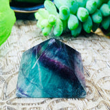 FREE GIVEAWAY! Multicolor Fluorite Pyramid (Just Pay Cost of Shipping)