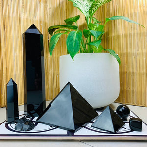 Obsidian - Meister des Schutzes vor dunkler Energie in der Kristallwelt
