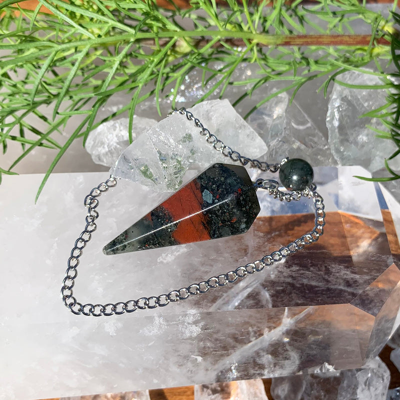 African Bloodstone Pendulum