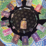 🌙 Sacred Feminine Awakening Oracle Deck & 13 Crystal Companion Set