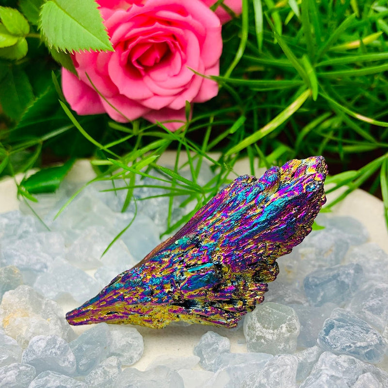 GRATIS GIVEAWAY! Peacock Titanium Kyanite - (Bare betal fraktkostnaden)