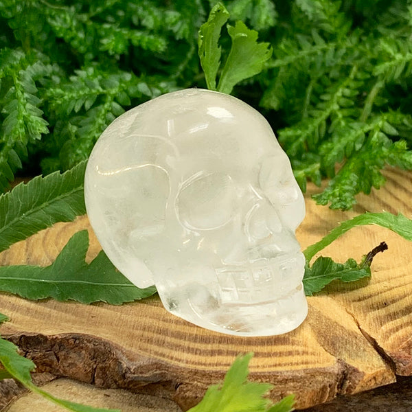 Crystal Spirit Totems: Clear Quartz Skull