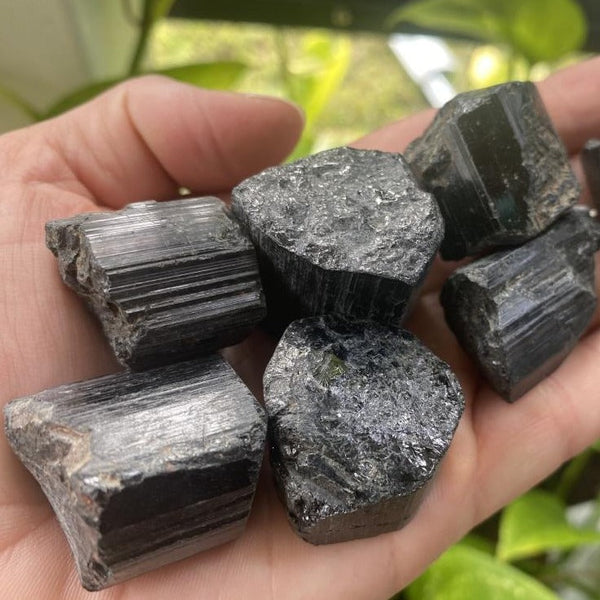 Small Black Tourmaline Chunk - rawstone