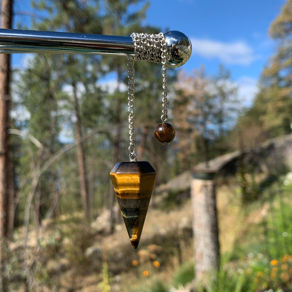 Amethyst Macramé Pendant Necklace